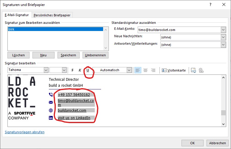 Step 5 - Signature Output
